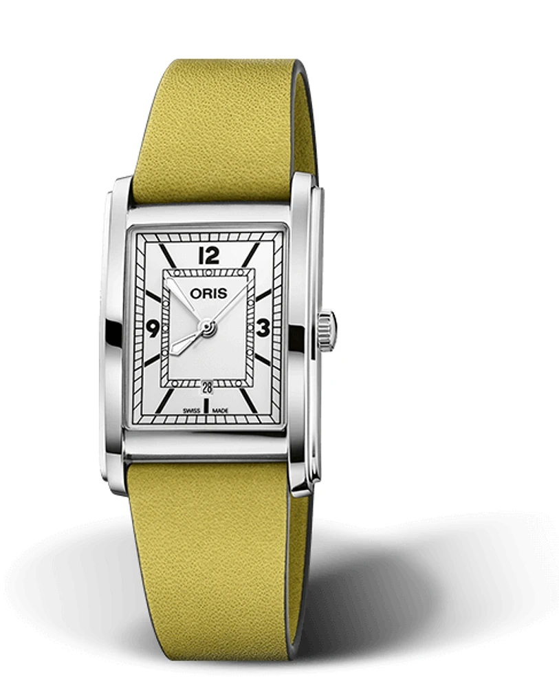 Oris Rectangular White Dial 26MM Automatic