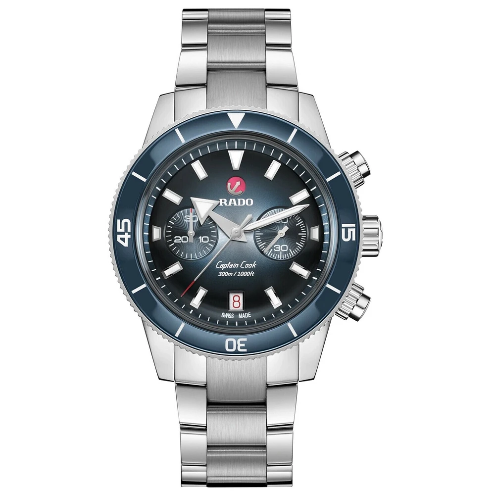 Captain Cook Chronograph Blue Dial 43MM Automatic R32145208