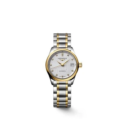 The Longines Master Collection Silver Dial 25MM 18K Cap Automatic L21285777