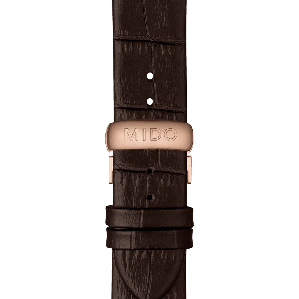 Mido Baroncelli Big Date 40 MM White Dial Automatic M027.426.36.018.00