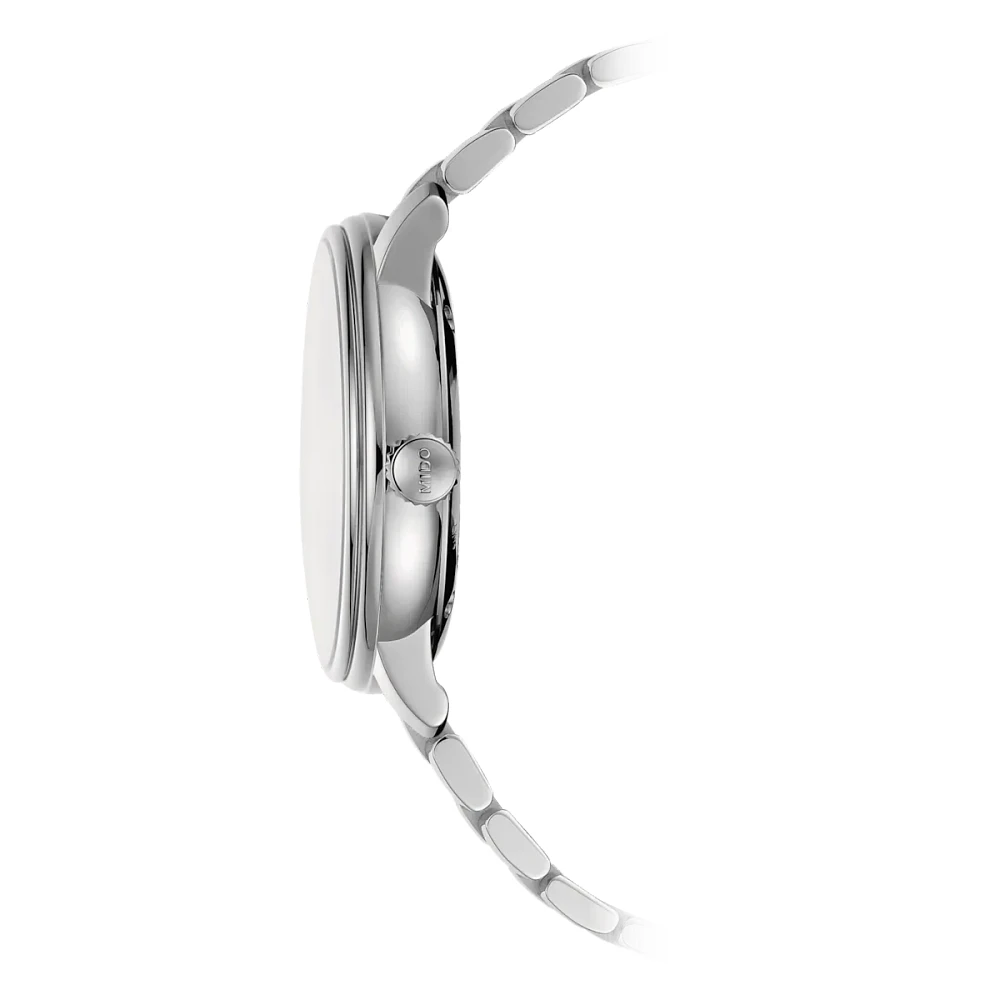 Mido Baroncelli Big Date 40 MM White Dial Automatic M027.426.11.018.00