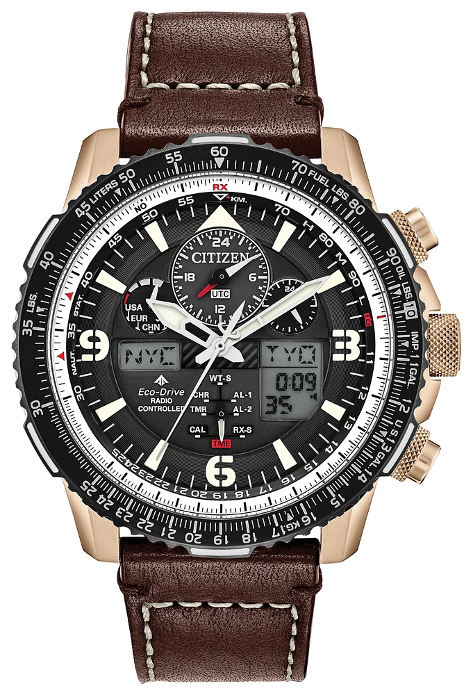 Limited Edition Promaster Skyhawk A-T Black Dial 46MM Eco-Drive JY8076-07E