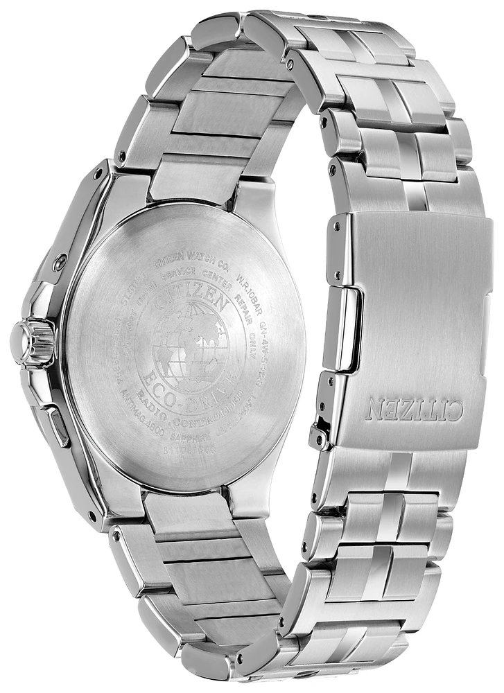 World Perpetual A-T Blue Dial 42MM Eco-Drive CB0160-51L