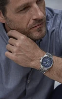 World Perpetual A-T Blue Dial 42MM Eco-Drive CB0160-51L