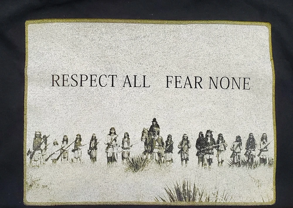 Respect All Fear None Geronimo - Hoodie