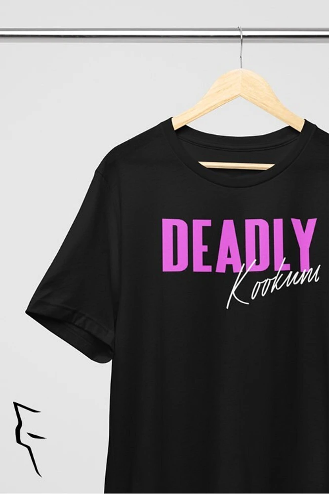 Deadly Kookum- basic tee black