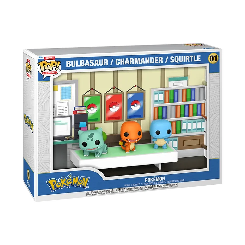 Bulbasaur / Charmander / Squirtle Pokemon 01