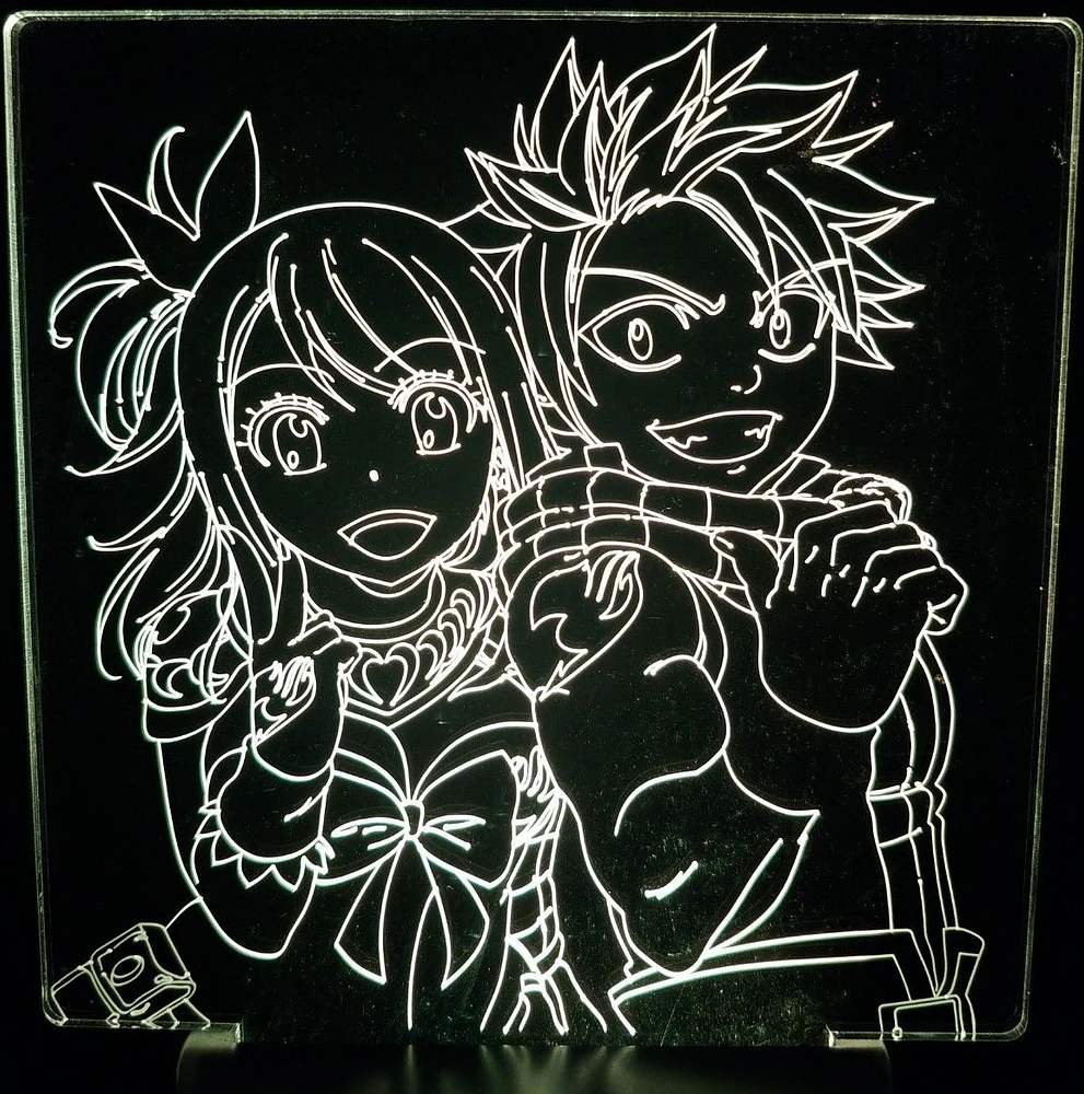 Veilleuse : Fairytail : Natsu et Lucy