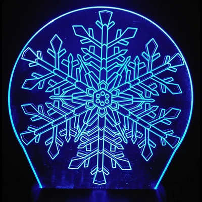 Veilleuse : Flocon de neige