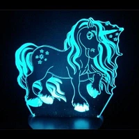 Veilleuse : Licorne