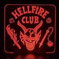 Veilleuse : Stranger Thing : Hellfire Club