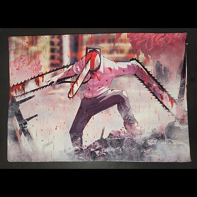 Taie d'oreiller : Chainsaw Man