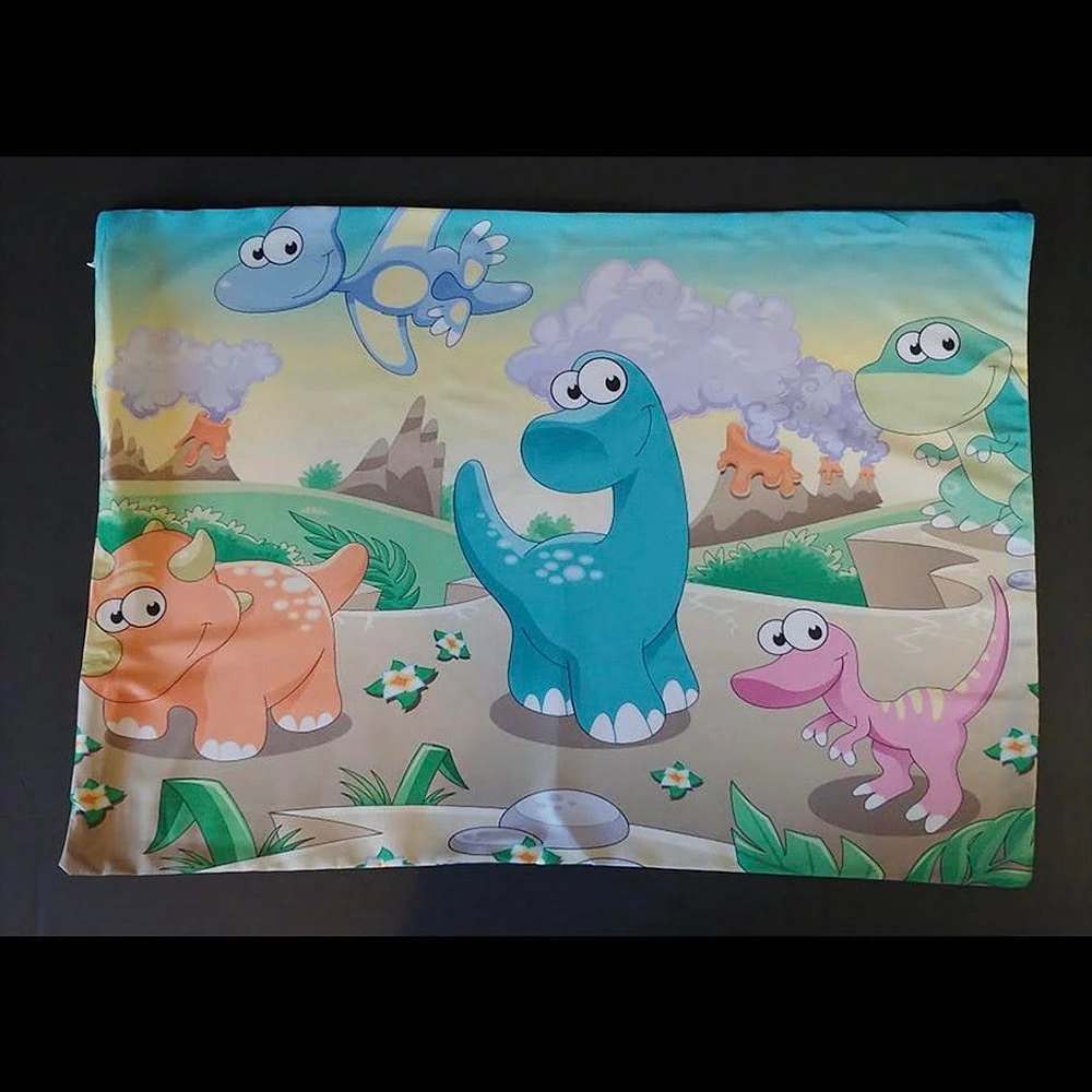 Taie d'oreiller : Les dinosaures