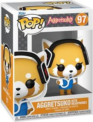 Aggretsuko With Headphones 97