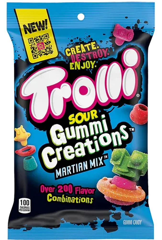 Trolli Sour Gummi Creations Martian Mix 120g