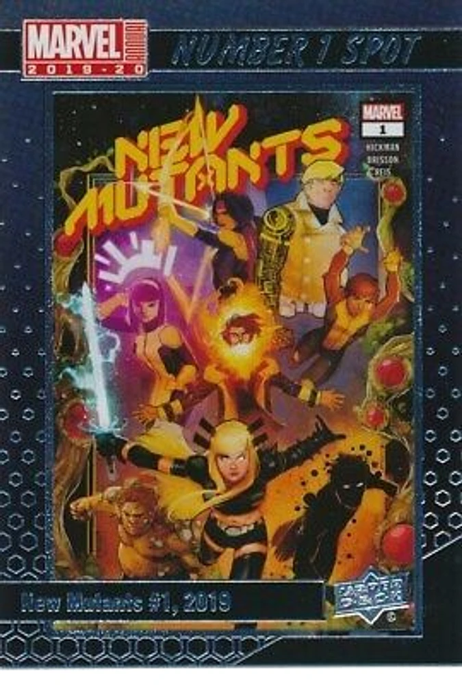 *J101 2019-20 Marvel UDeck New Mutants no.1 spot