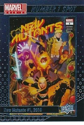 *J101 2019-20 Marvel UDeck New Mutants no.1 spot