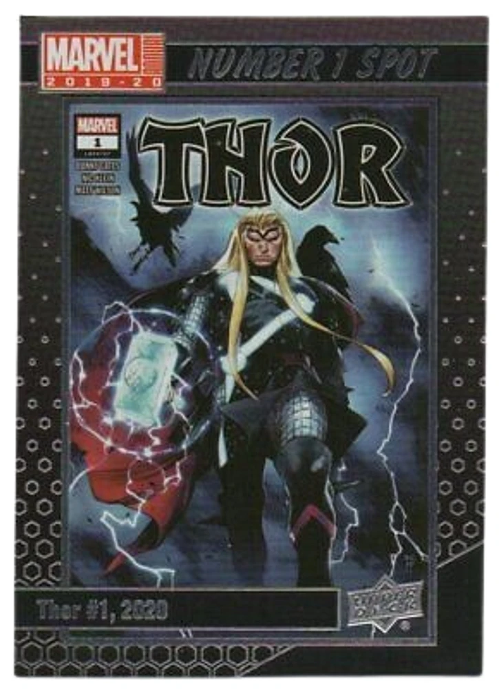 *J91 2019-20 Marvel UDeck Thor no.1 spot