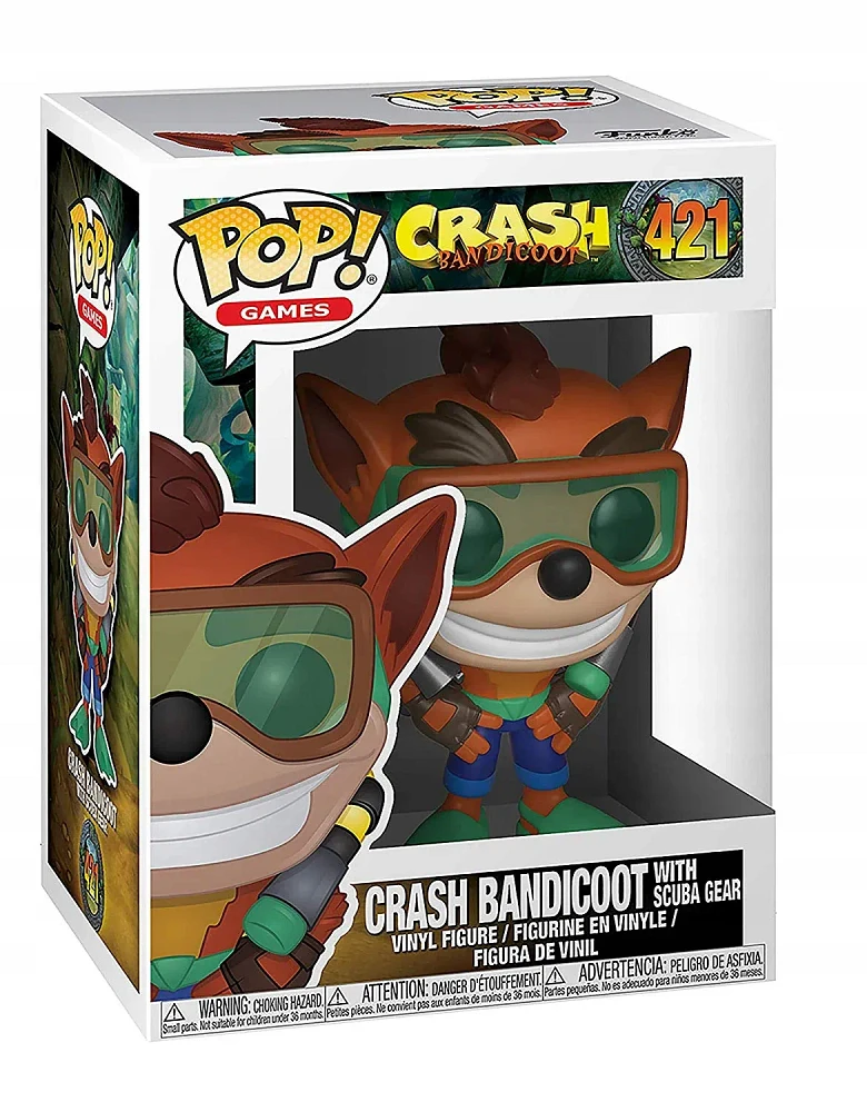 Crash Bandicoot : At1270 Crash Bandicoot With Scuba Gear 421