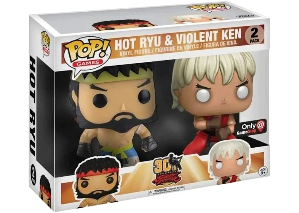Street Fighter : CT977 Hot Ryu & Violent Ken 2 pack