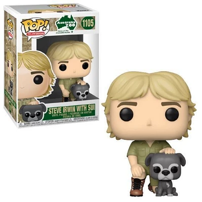 Australia Zoo : AT1398 Steve Irwin With Sui 1105
