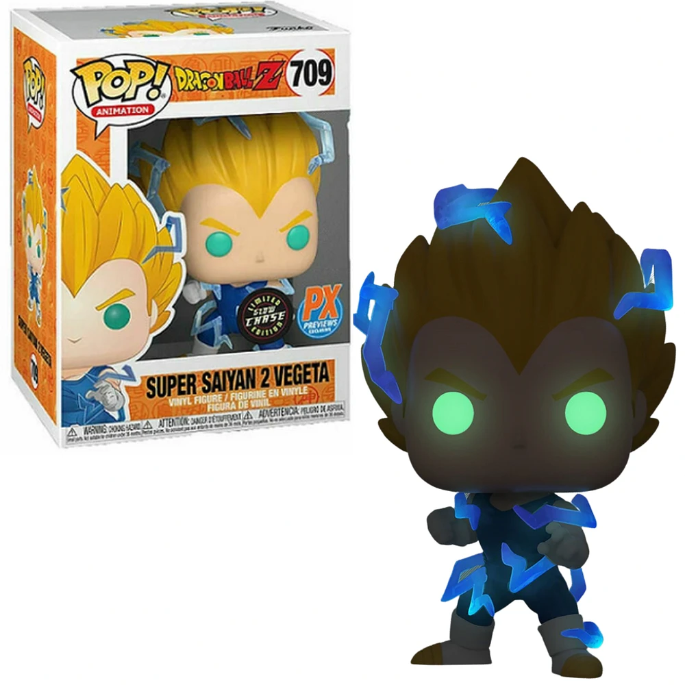 Dragon Ball : Ct1340 CHASE Super Saiyan 2 Vegeta PX 709