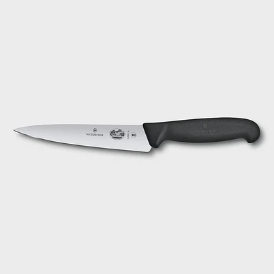 CHEFS 15CM 6 STRAIGHT BLACK VICTORINOX