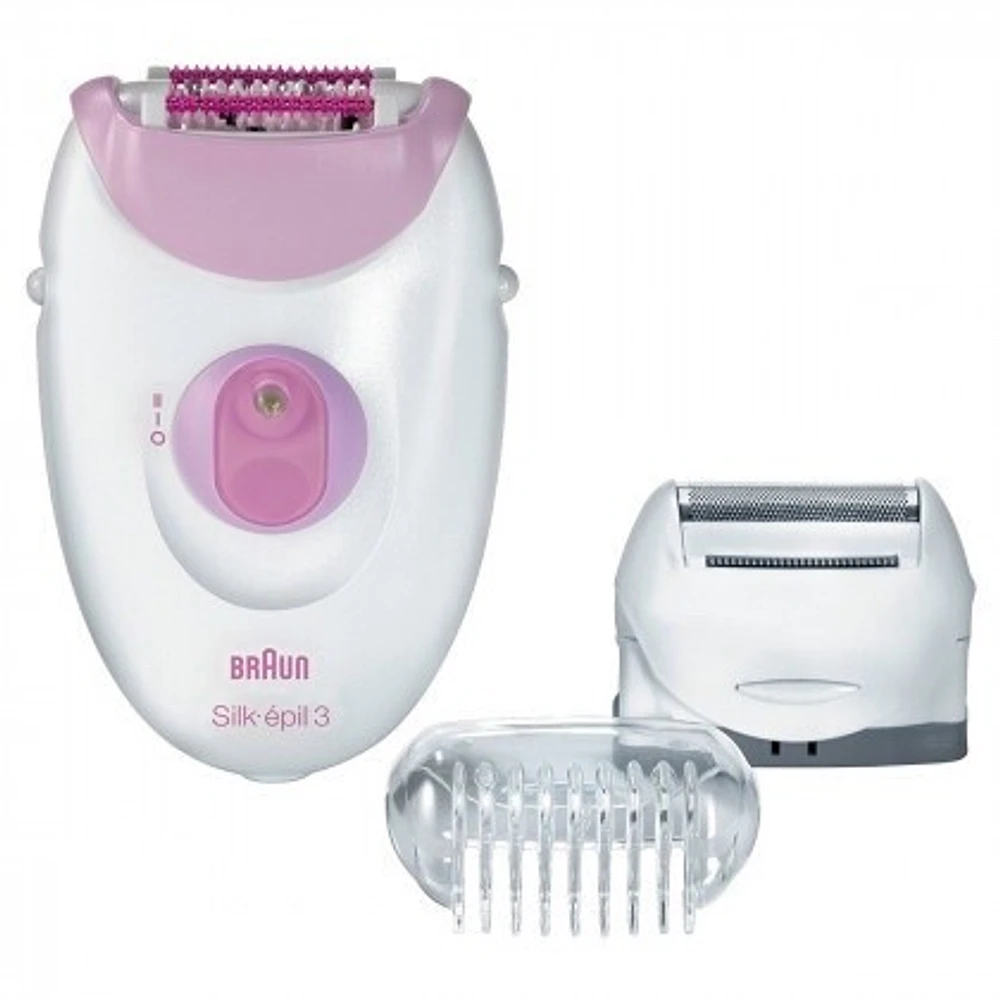 Braun  Silk Epil 3  Leg and Body Epilator and Shaver