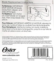 Oster  Classic 76 replacement blade Size 00000