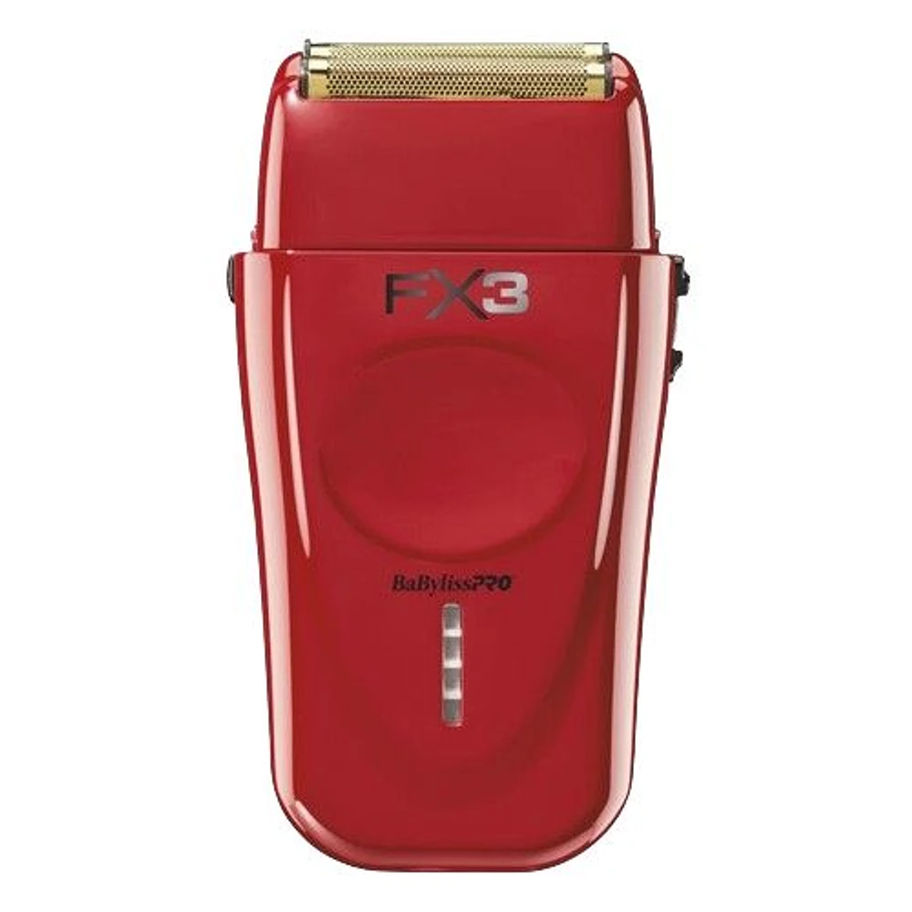 BaBylissPRO FX3 Professional Corded/Cordless High-Speed Double Foil Shaver, FXX3S