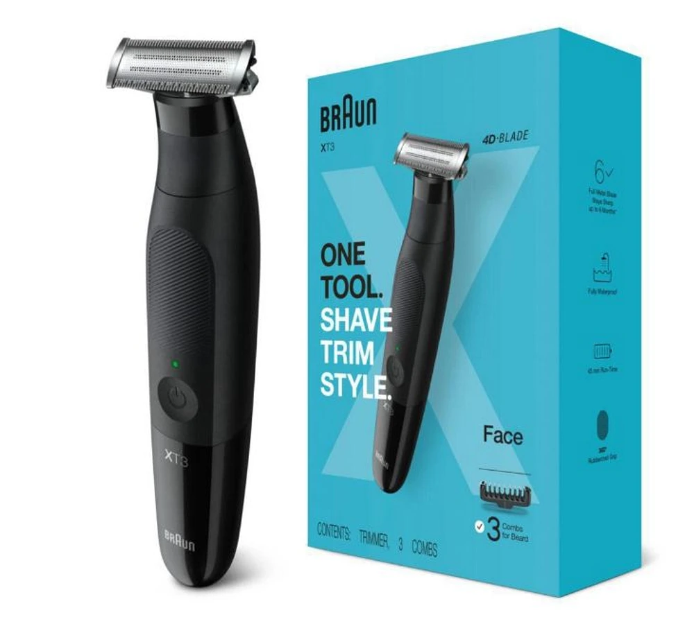 Braun Series XT3  4D Blade Trimmer, XT3000