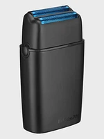 BabylissPro BlueFX+ Skeleton Metal Trimmer + Double Foil Shaver Black/Blue Limited Edition,