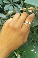 14K Yellow and White Gold 0.52 cttw Diamond Ring
