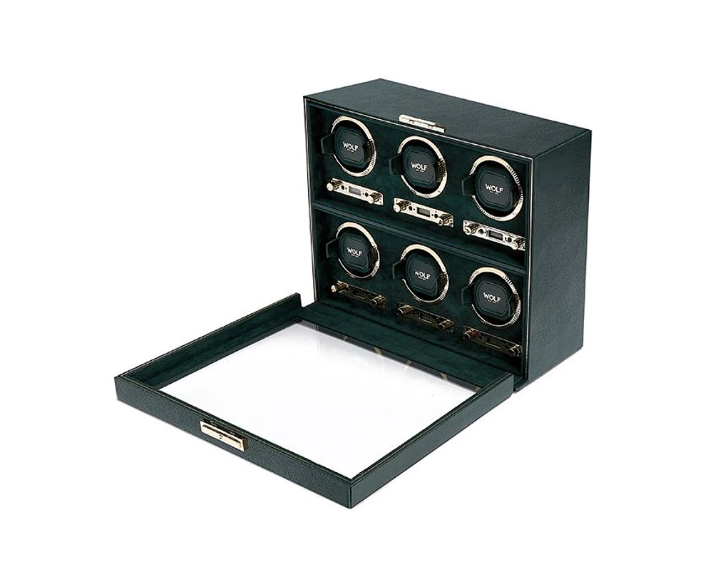 British Racing 6 Piece Watch Winder 