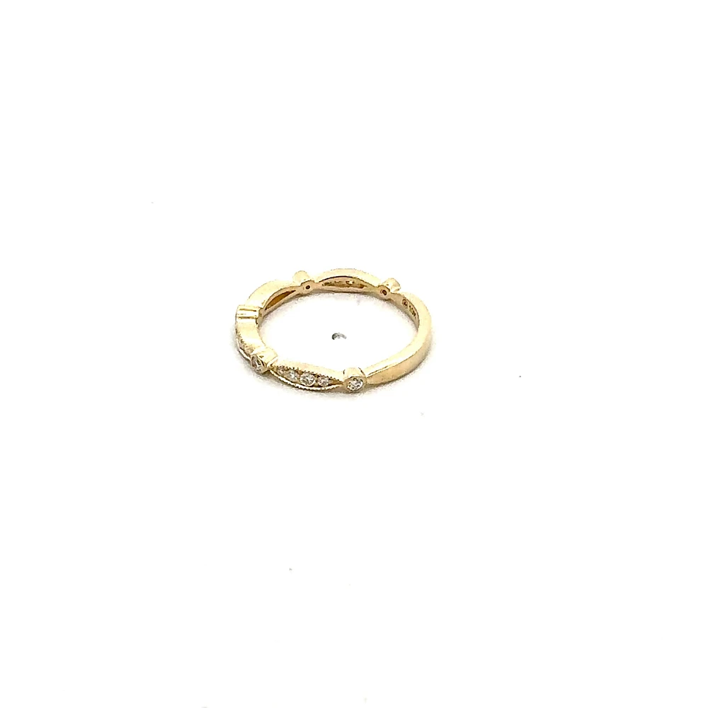 10K Yellow Gold 0.25cttw Diamond Ring - /