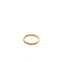 10K Yellow Gold 0.20cttw Diamond Ring