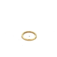 10K Yellow Gold 0.20cttw Diamond Ring
