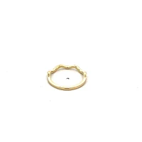 10K Yellow Gold 0.15cttw Diamond Ring - /