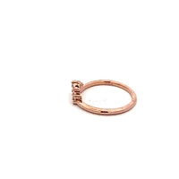 14K White, Yellow or Rose Gold 0.16cttw Diamond Ring - Earth Grown Diamonds /