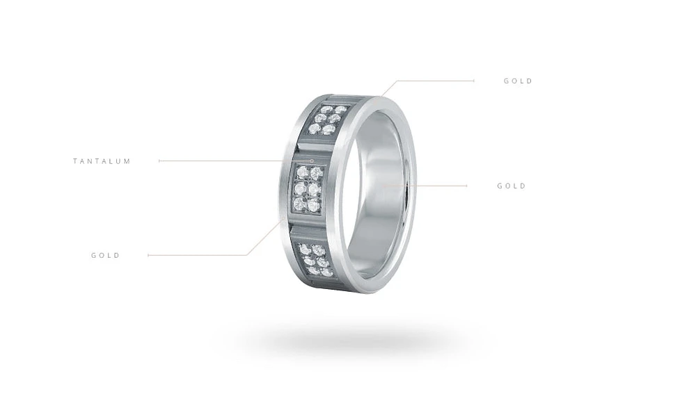 14K White Gold