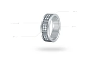 14K White Gold