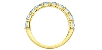 14K Yellow Gold 1.50cttw Lab Grown Diamond Band