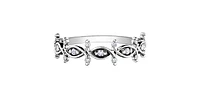 10K White Gold 0.11 cttw Diamond Ring