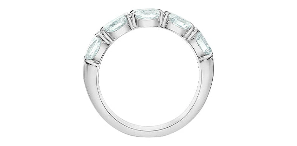 14K White Gold 1.50cttw Lab Grown Diamond Band