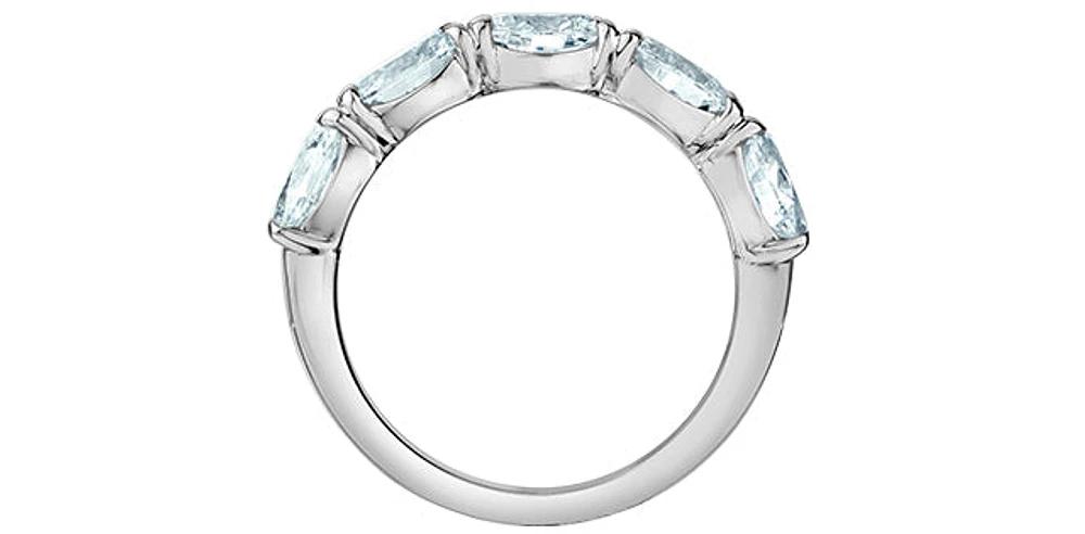 14K White Gold 2.50cttw Lab Grown Diamond Band