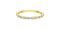 10K Yellow Gold 0.20cttw Baguette Diamond Ring