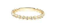 10K Yellow Gold 0.05cttw Diamond Ring