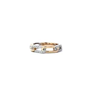 14K Yellow and White Gold 0.21 cttw Diamond Ring