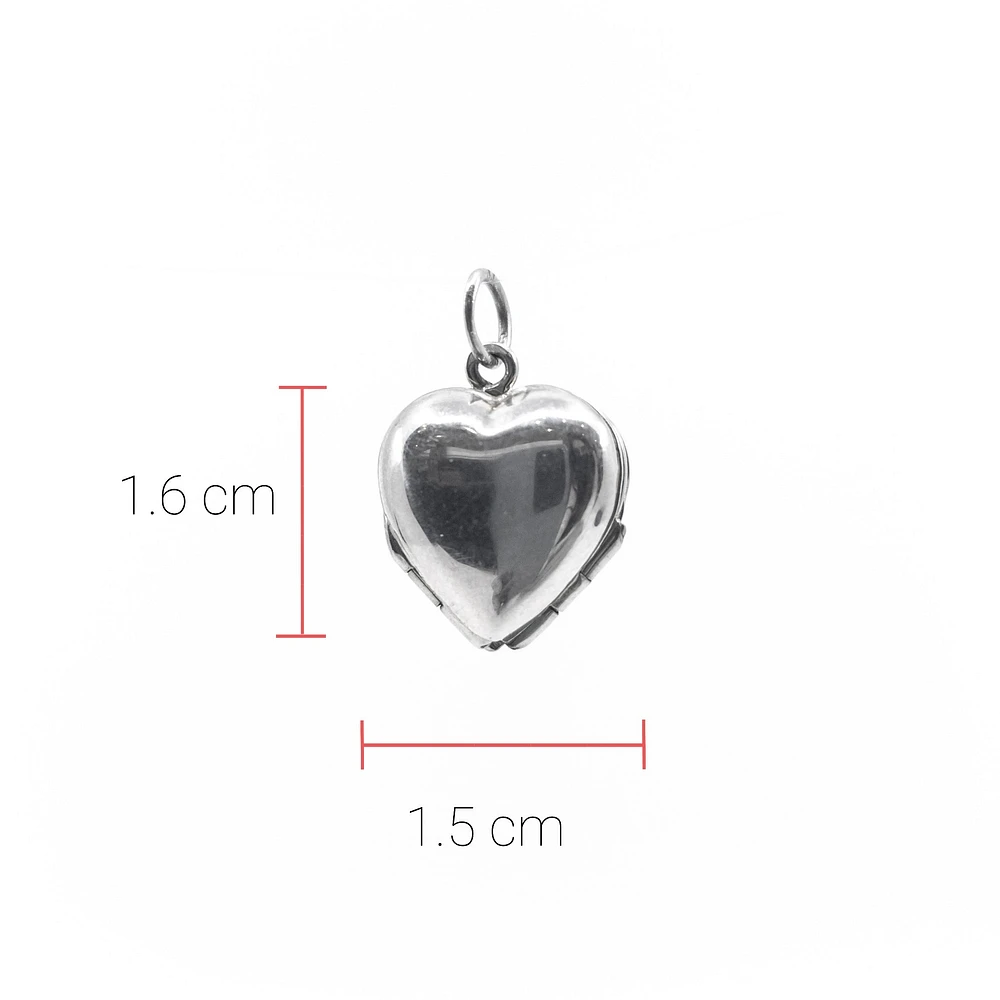 Sterling Silver Heart Shape Locket