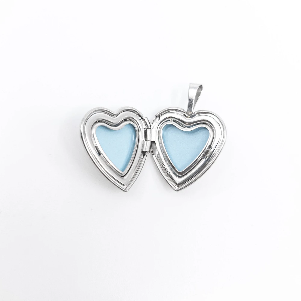 Sterling Silver Heart Shape Locket